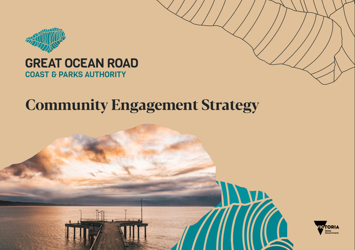 Community Engagement Strategy Great Ocean Road Coast And Parks Authority   Community Engagement Strategy Cover 